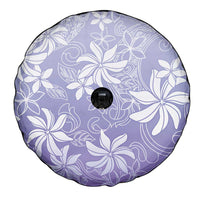 Tiare Tahiti Spare Tire Cover Purple Polynesia Motifs LT05 - Polynesian Pride