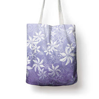 Tiare Tahiti Tote Bag Purple Polynesia Motifs LT05 - Polynesian Pride