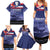 Hawaii Pearl Harbor Remembrance Day Family Matching Summer Maxi Dress and Hawaiian Shirt Flag Style