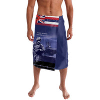 Hawaii Pearl Harbor Remembrance Day Lavalava Flag Style LT05 Blue - Polynesian Pride