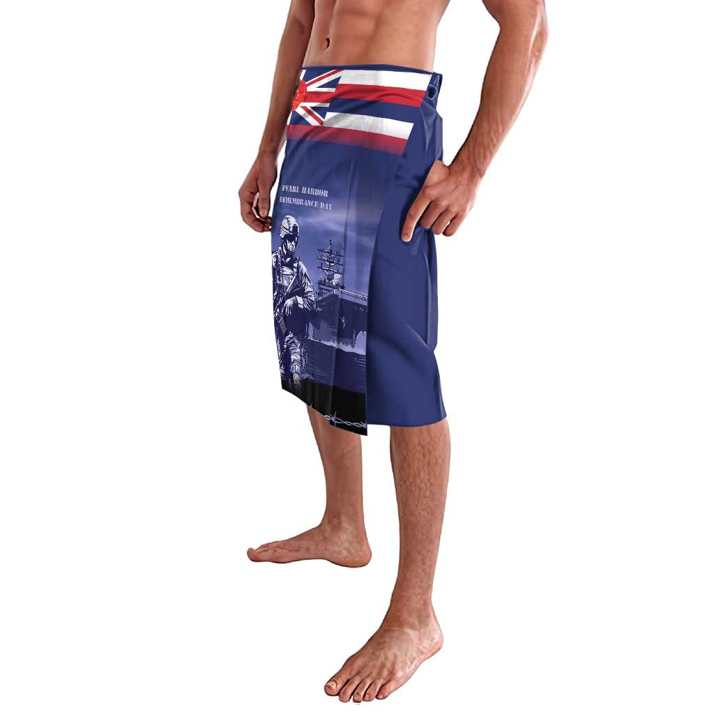 Hawaii Pearl Harbor Remembrance Day Lavalava Flag Style LT05 - Polynesian Pride