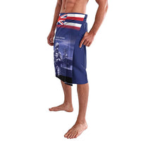 Hawaii Pearl Harbor Remembrance Day Lavalava Flag Style LT05 - Polynesian Pride