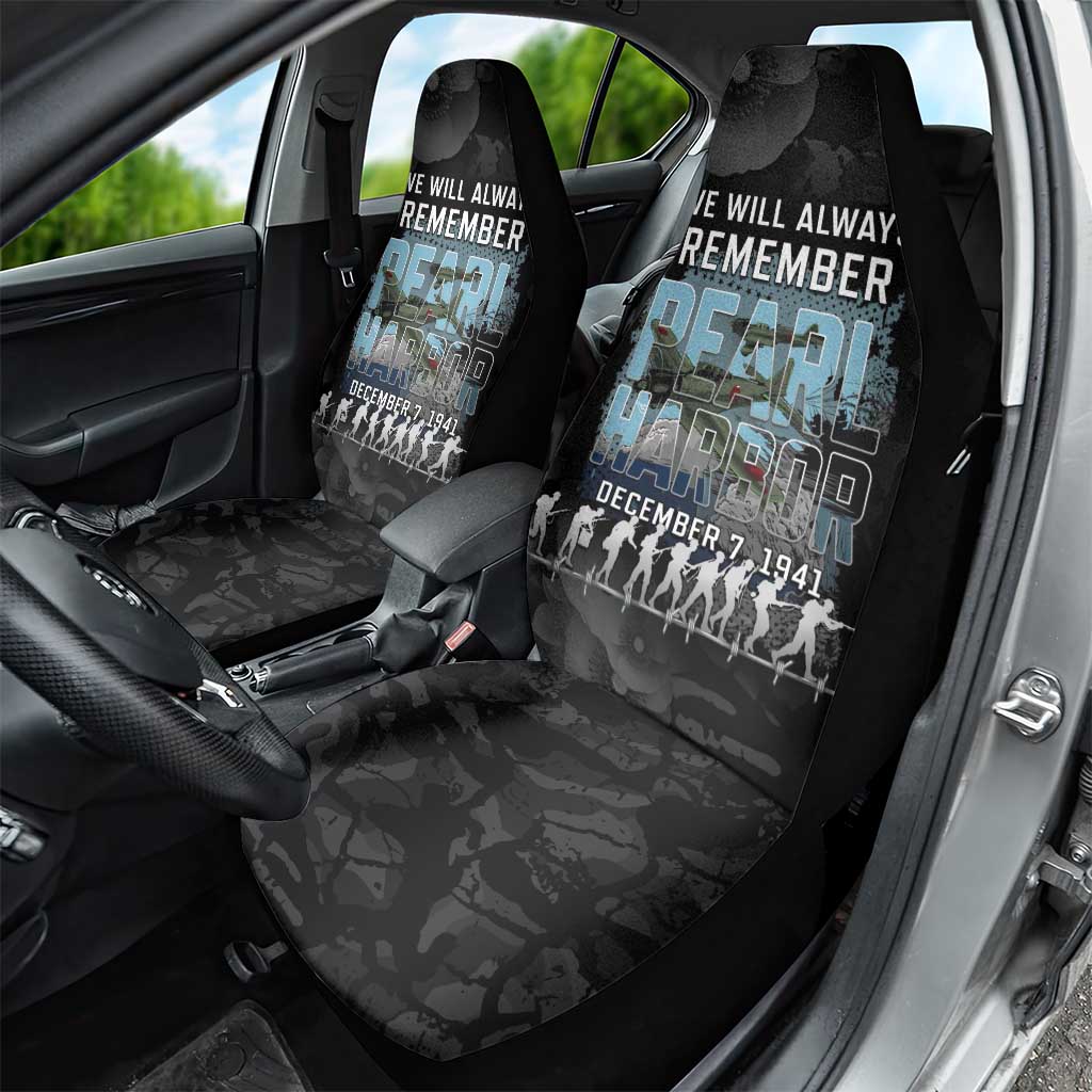 Pearl Harbor Remembrance Day Car Seat Cover We Will Always Remember LT05 - Polynesian Pride