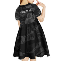 Personalized Pearl Harbor Remembrance Day Kid Short Sleeve Dress We Will Always Remember LT05 - Polynesian Pride