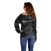 Personalized Pearl Harbor Remembrance Day Off Shoulder Sweater We Will Always Remember LT05 - Polynesian Pride