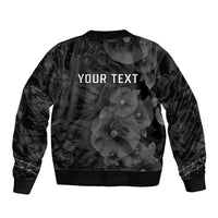 Personalized Pearl Harbor Remembrance Day Sleeve Zip Bomber Jacket We Will Always Remember LT05 - Polynesian Pride