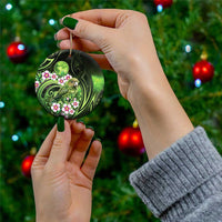 New Zealand Aotearoa Kakapo Ceramic Ornament Maori Pattern With Manuka Galaxy Style LT05 - Polynesian Pride