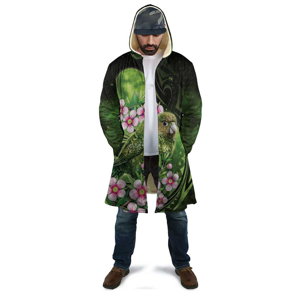New Zealand Aotearoa Kakapo Cloak Maori Pattern With Manuka Galaxy Style LT05 - Polynesian Pride