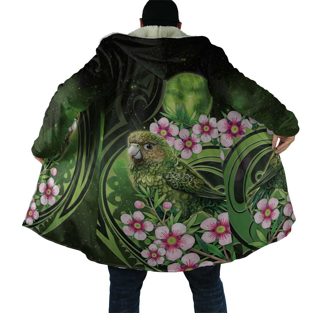 New Zealand Aotearoa Kakapo Cloak Maori Pattern With Manuka Galaxy Style LT05 - Polynesian Pride