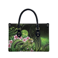 New Zealand Aotearoa Kakapo Leather Bag Maori Pattern With Manuka Galaxy Style LT05 - Polynesian Pride