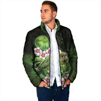 New Zealand Aotearoa Kakapo Padded Jacket Maori Pattern With Manuka Galaxy Style LT05 - Polynesian Pride