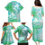 Couple Sea Turtle One Love One Heart Family Matching Puletasi Dress and Hawaiian Shirt LT05 - Polynesian Pride