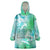 Couple Sea Turtle One Love One Heart Wearable Blanket Hoodie LT05 One Size Aqua - Polynesian Pride