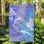 Couple Blue Sea Turtle Heart Love Garden Flag LT05 Garden Flag Blue - Polynesian Pride