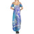 Couple Blue Sea Turtle Heart Love Summer Maxi Dress LT05 - Polynesian Pride