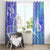 Couple Blue Sea Turtle Heart Love Window Curtain LT05 - Polynesian Pride