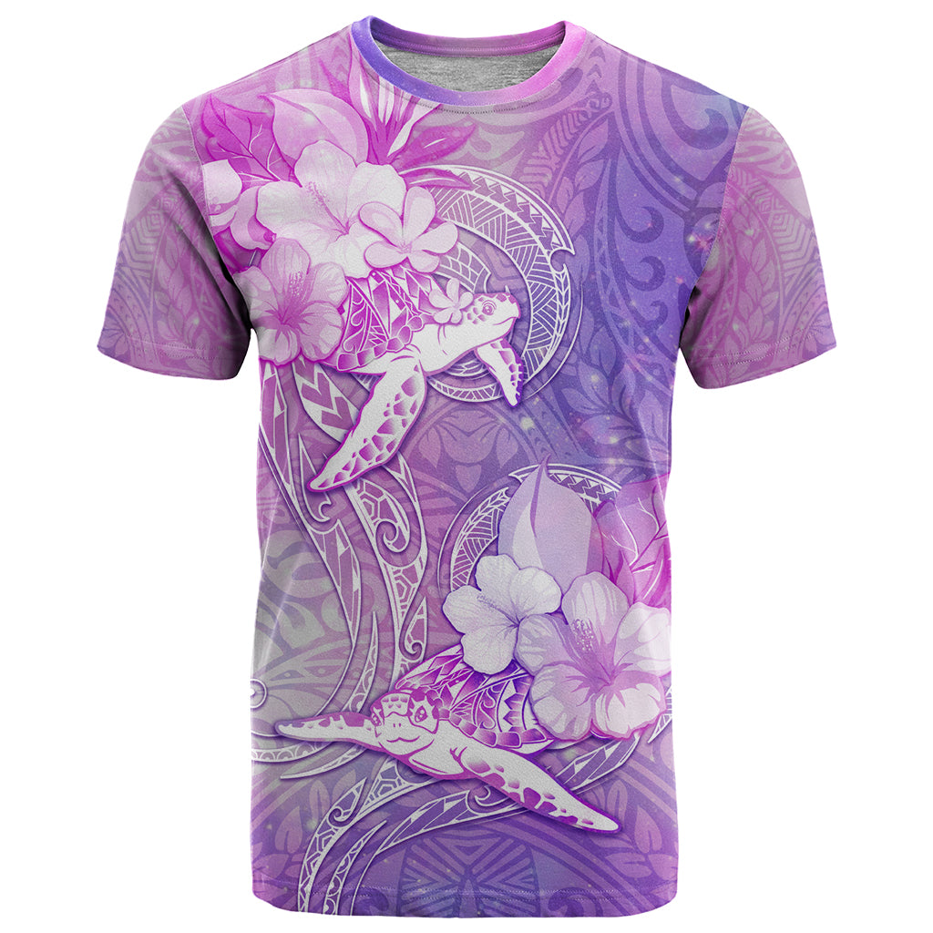 Couple Sea Turtle Love Give Us A Fairytale T Shirt LT05 Pink - Polynesian Pride