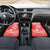 Polynesia Sea Turtle Couple Car Mats Happy Valentine Day Red LT05 - Polynesian Pride