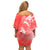 Polynesia Sea Turtle Couple Family Matching Off Shoulder Short Dress and Hawaiian Shirt Happy Valentine Day Red LT05 - Polynesian Pride