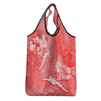 Polynesia Sea Turtle Couple Grocery Bag Happy Valentine Day Red LT05 - Polynesian Pride