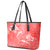 Polynesia Sea Turtle Couple Leather Tote Bag Happy Valentine Day Red LT05 - Polynesian Pride