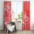 Polynesia Sea Turtle Couple Window Curtain Happy Valentine Day Red LT05 - Polynesian Pride