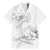 Polynesia Sea Turtle Couple Family Matching Mermaid Dress and Hawaiian Shirt Happy Valentine Day White LT05 Dad's Shirt - Short Sleeve White - Polynesian Pride