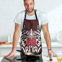 Custom Aotearoa Ngapuhi Apron Maori Tribal Pattern Mix Poutama LT05 - Polynesian Pride