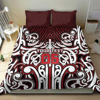 Custom Aotearoa Ngapuhi Bedding Set Maori Tribal Pattern Mix Poutama LT05 - Polynesian Pride