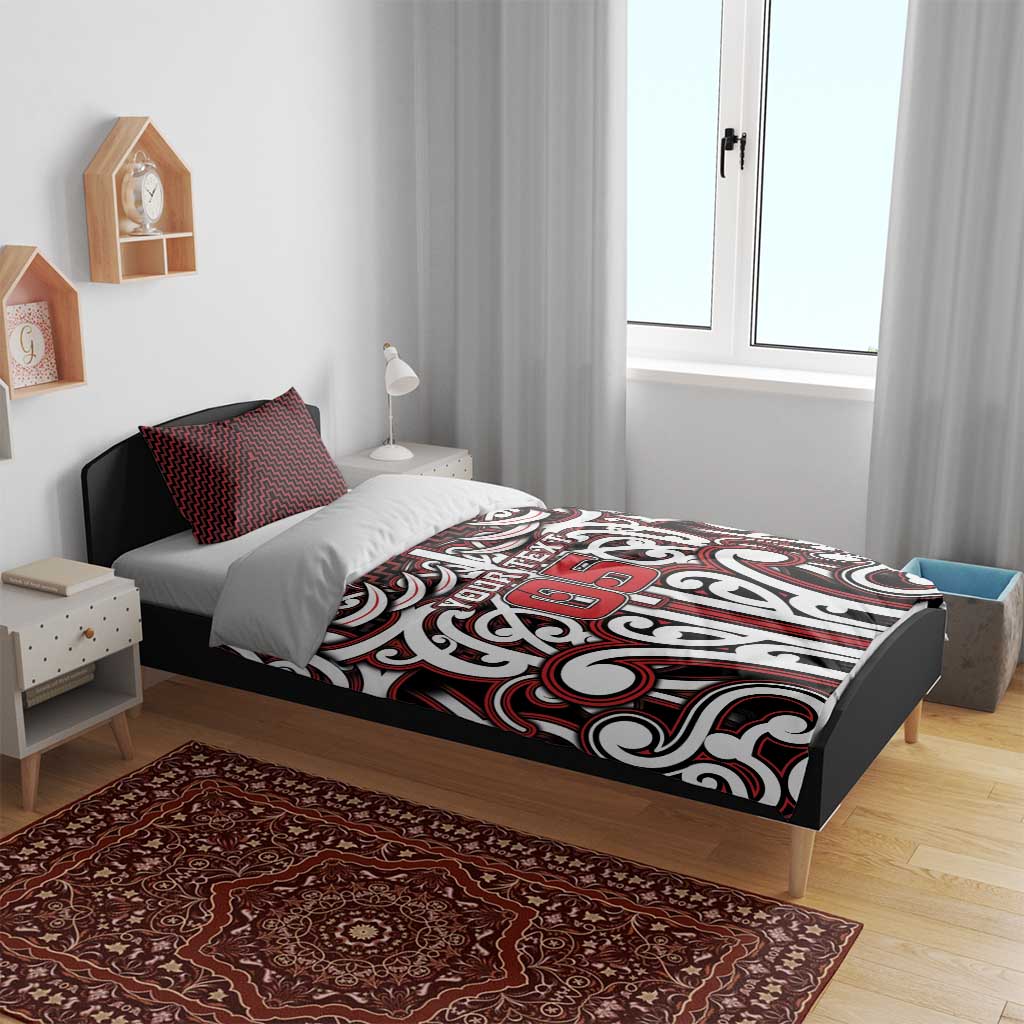 Custom Aotearoa Ngapuhi Bedding Set Maori Tribal Pattern Mix Poutama LT05 - Polynesian Pride