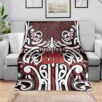 Custom Aotearoa Ngapuhi Blanket Maori Tribal Pattern Mix Poutama LT05 - Polynesian Pride