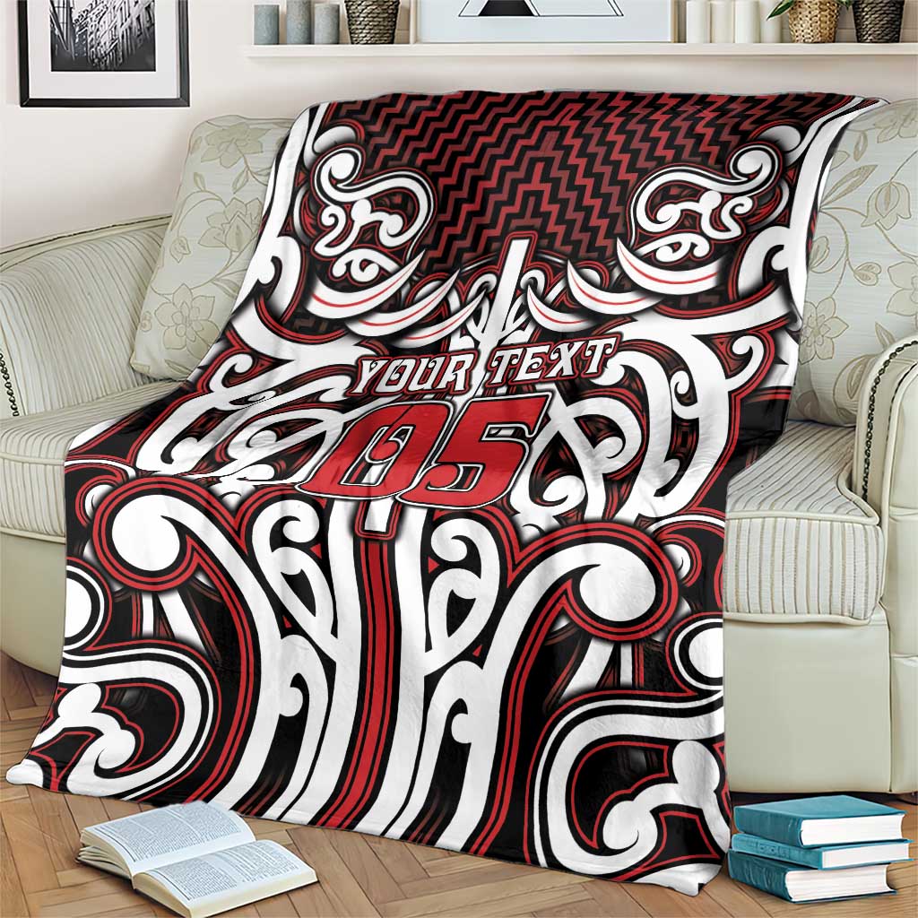 Custom Aotearoa Ngapuhi Blanket Maori Tribal Pattern Mix Poutama LT05 - Polynesian Pride