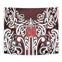 Custom Aotearoa Ngapuhi Tapestry Maori Tribal Pattern Mix Poutama LT05 - Polynesian Pride