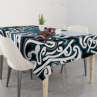 Custom Aotearoa Ngati Porou Tablecloth Maori Tribal Pattern Mix Poutama LT05 - Polynesian Pride