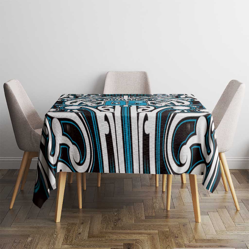 Custom Aotearoa Ngati Porou Tablecloth Maori Tribal Pattern Mix Poutama LT05 - Polynesian Pride