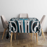 Custom Aotearoa Ngati Porou Tablecloth Maori Tribal Pattern Mix Poutama LT05 - Polynesian Pride