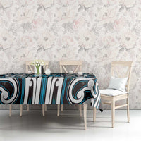 Custom Aotearoa Ngati Porou Tablecloth Maori Tribal Pattern Mix Poutama LT05 - Polynesian Pride
