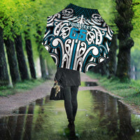 Custom Aotearoa Ngati Porou Umbrella Maori Tribal Pattern Mix Poutama LT05 - Polynesian Pride