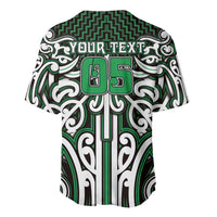 Custom Aotearoa Ngai Tahu Baseball Jersey Maori Tribal Pattern Mix Poutama LT05 - Polynesian Pride