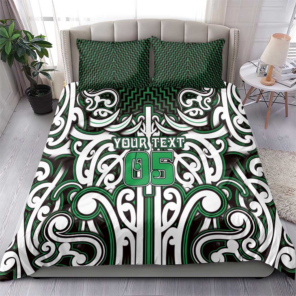 Custom Aotearoa Ngai Tahu Bedding Set Maori Tribal Pattern Mix Poutama LT05 - Polynesian Pride