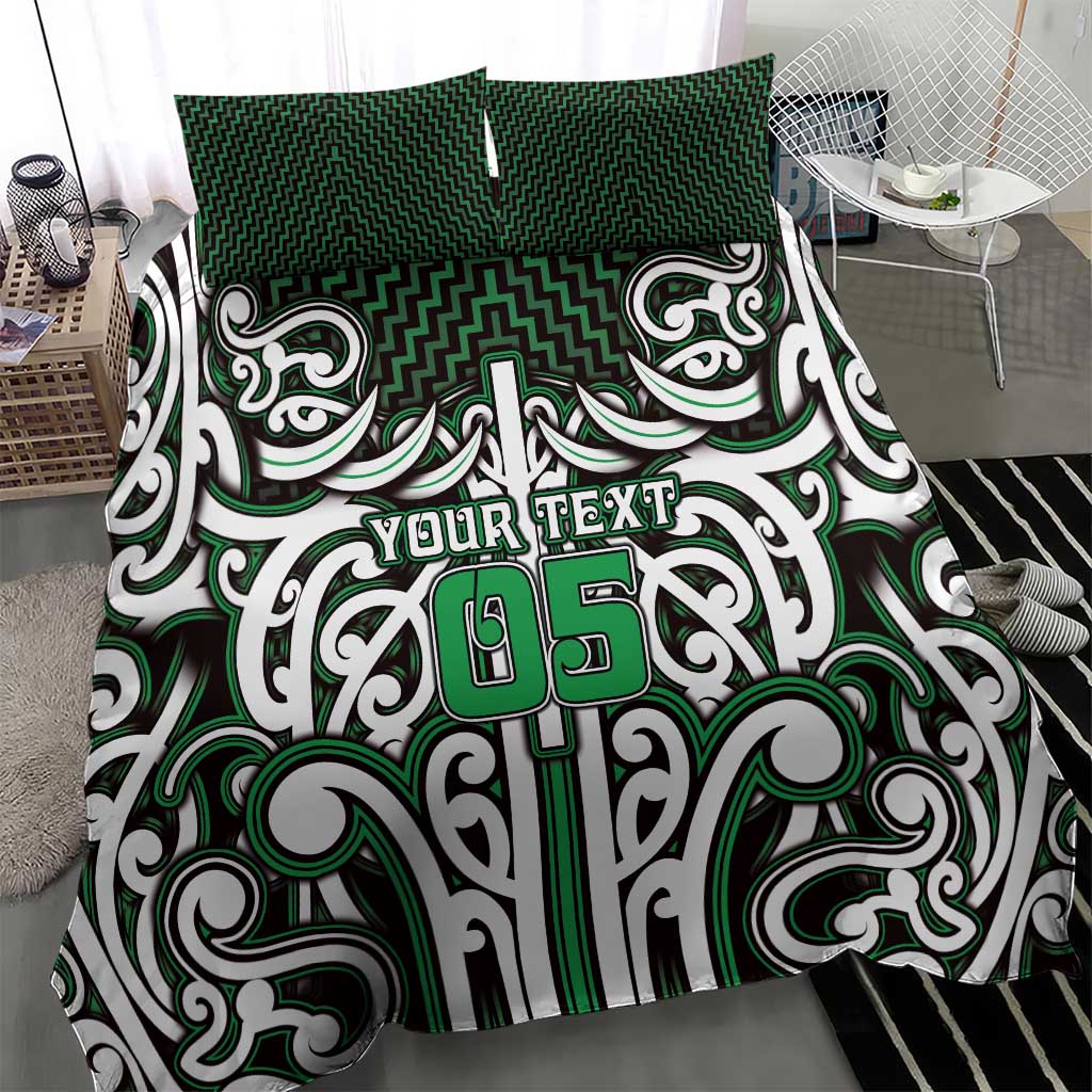 Custom Aotearoa Ngai Tahu Bedding Set Maori Tribal Pattern Mix Poutama LT05 - Polynesian Pride