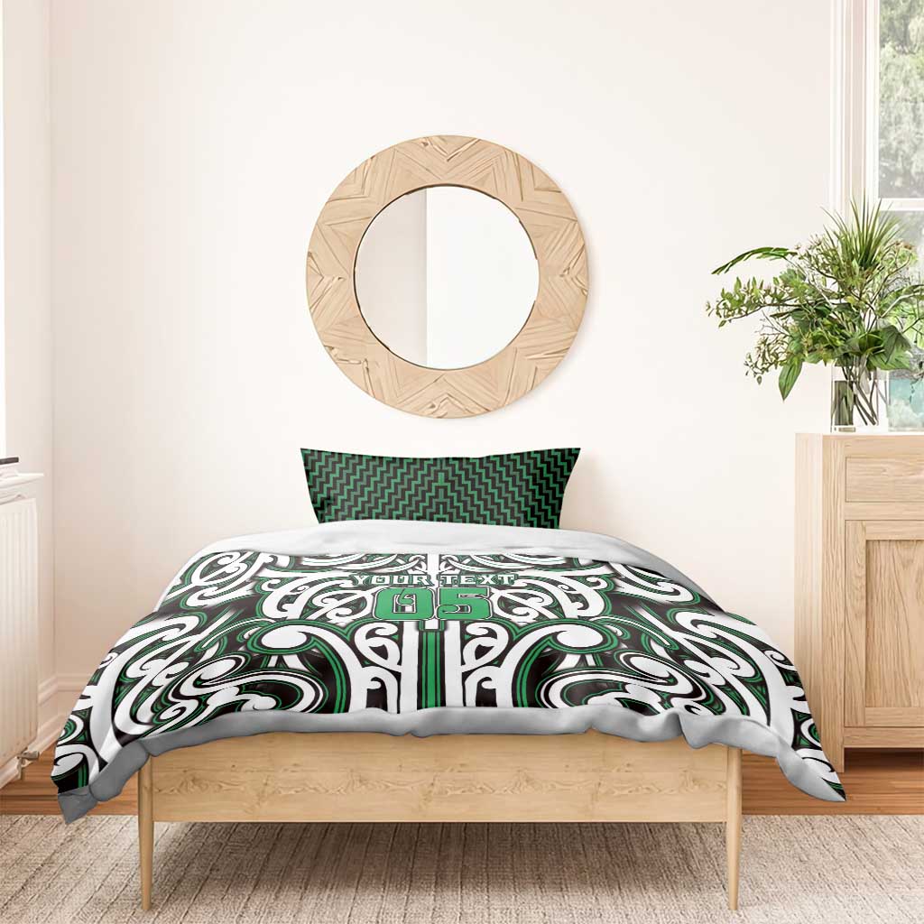 Custom Aotearoa Ngai Tahu Bedding Set Maori Tribal Pattern Mix Poutama LT05 - Polynesian Pride