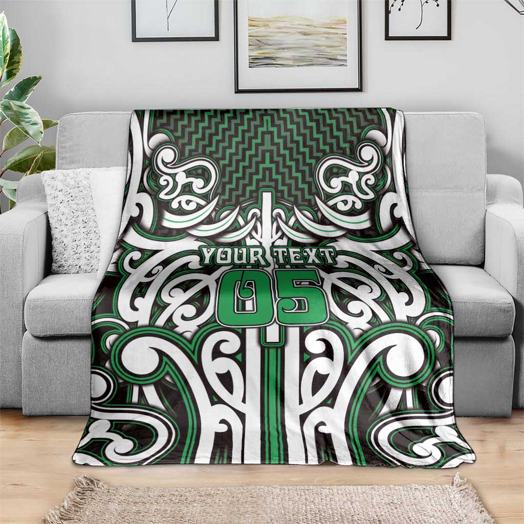 Custom Aotearoa Ngai Tahu Blanket Maori Tribal Pattern Mix Poutama LT05 - Polynesian Pride