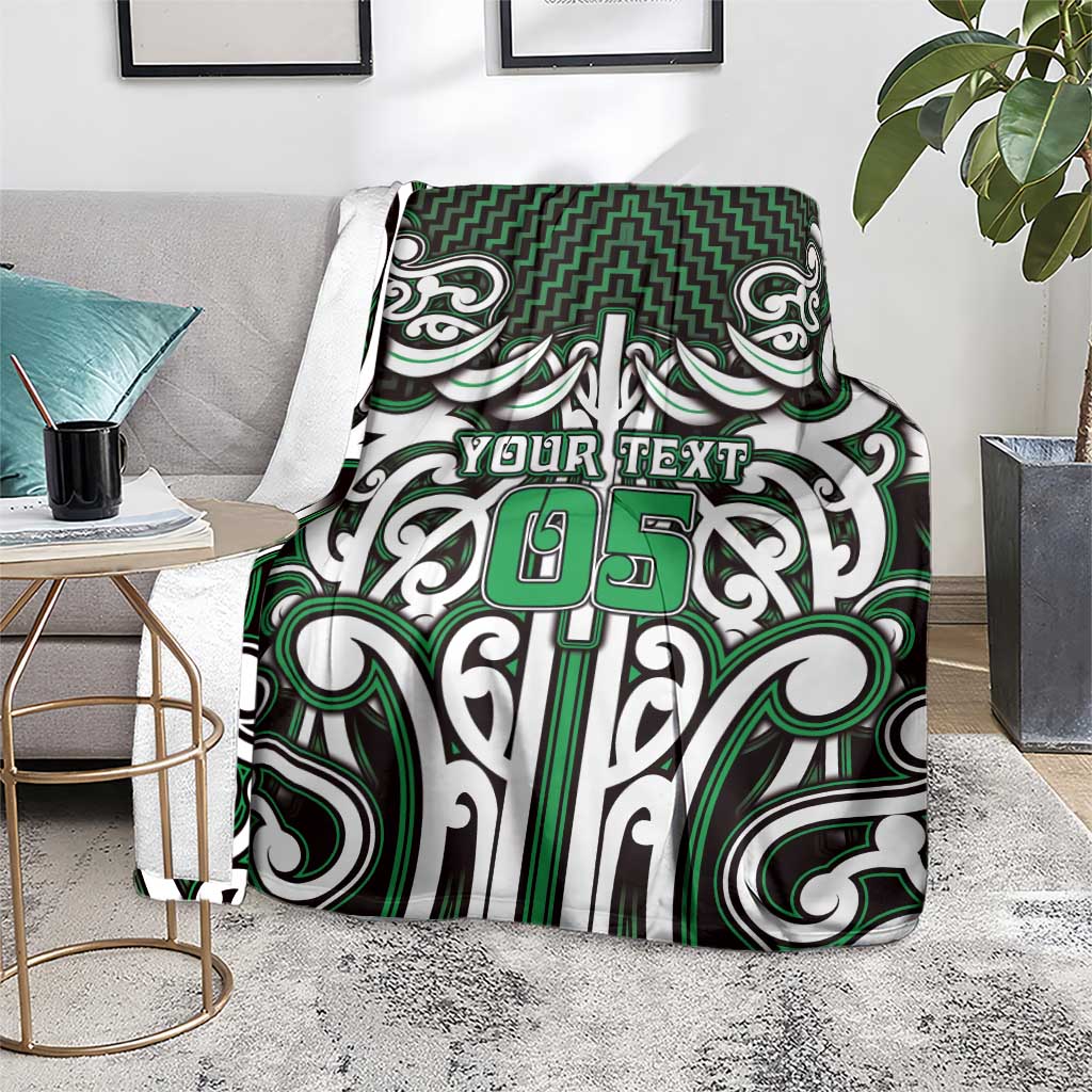 Custom Aotearoa Ngai Tahu Blanket Maori Tribal Pattern Mix Poutama LT05 - Polynesian Pride