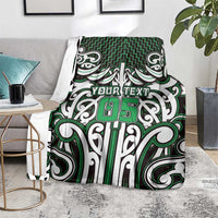 Custom Aotearoa Ngai Tahu Blanket Maori Tribal Pattern Mix Poutama LT05 - Polynesian Pride
