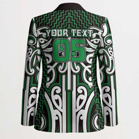 Custom Aotearoa Ngai Tahu Blazer Maori Tribal Pattern Mix Poutama LT05 - Polynesian Pride