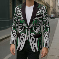 Custom Aotearoa Ngai Tahu Blazer Maori Tribal Pattern Mix Poutama LT05 - Polynesian Pride