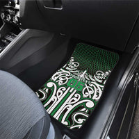 Custom Aotearoa Ngai Tahu Car Mats Maori Tribal Pattern Mix Poutama LT05 - Polynesian Pride