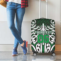 Custom Aotearoa Ngai Tahu Luggage Cover Maori Tribal Pattern Mix Poutama LT05 - Polynesian Pride