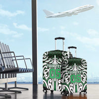 Custom Aotearoa Ngai Tahu Luggage Cover Maori Tribal Pattern Mix Poutama LT05 - Polynesian Pride